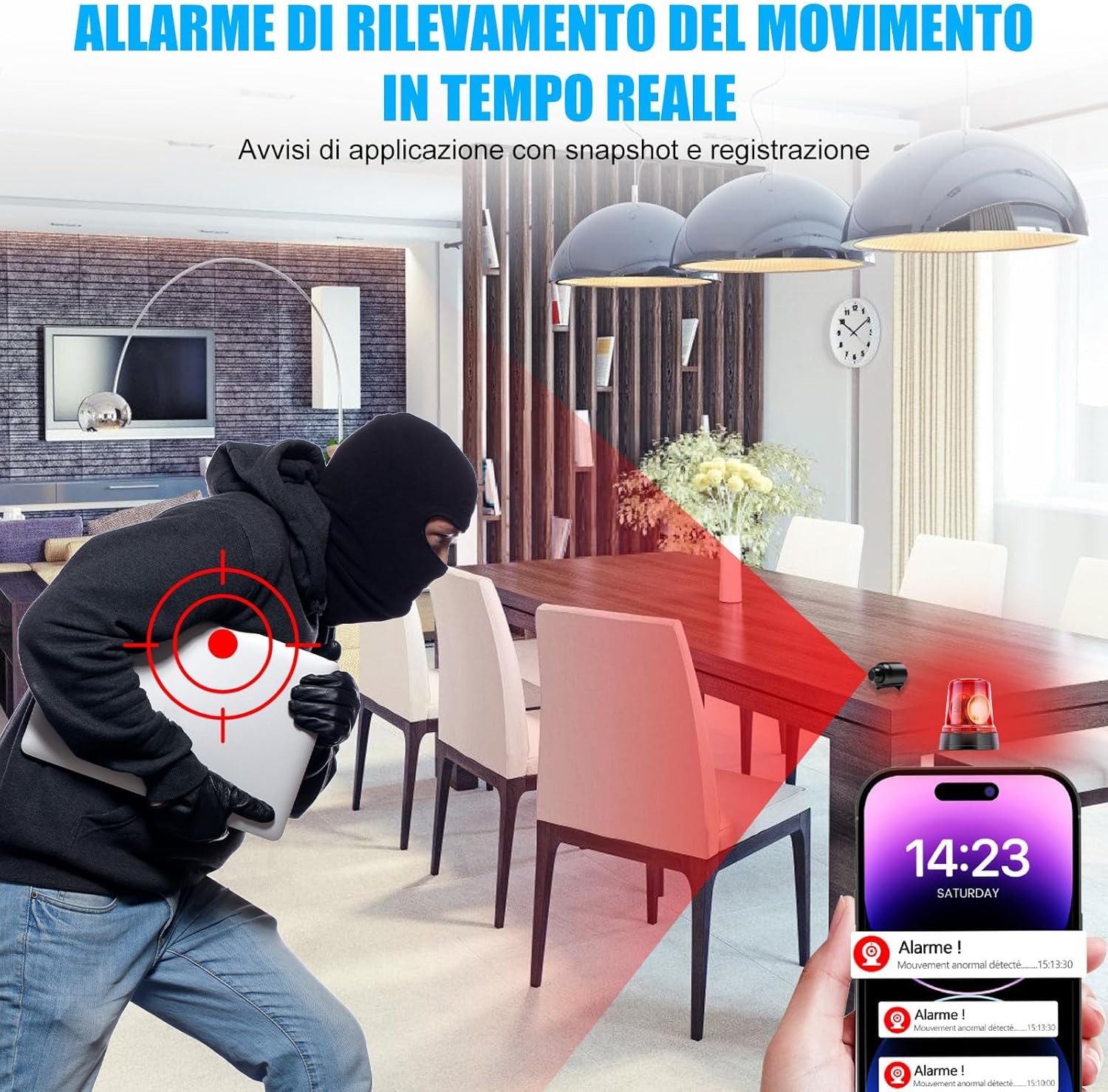 Mini Telecamera Invisibile