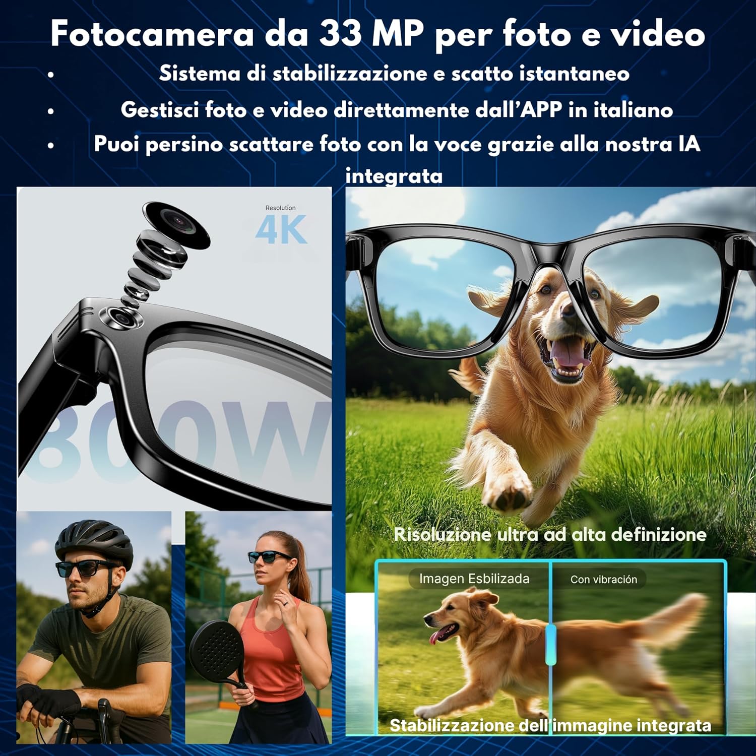 Occhiali Smart da Viaggio